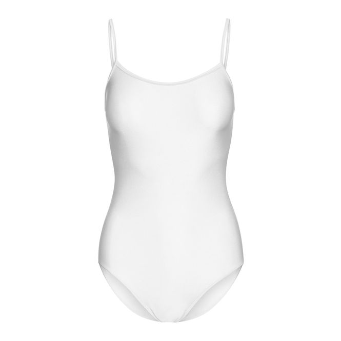 Hovedbilde Hvit camisole leotard, nylon